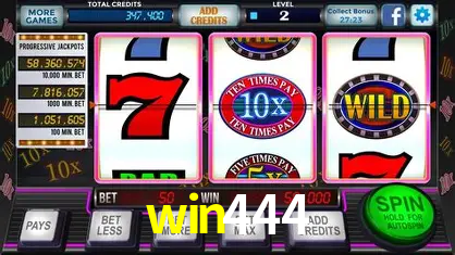 Descubra o Mundo do Cassino Online com win444